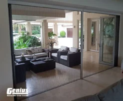 Genius® ZIGZAG TWO Double Panel Retractable Screen for Largest Openings | Durable & Easy-to-Install Window Solution