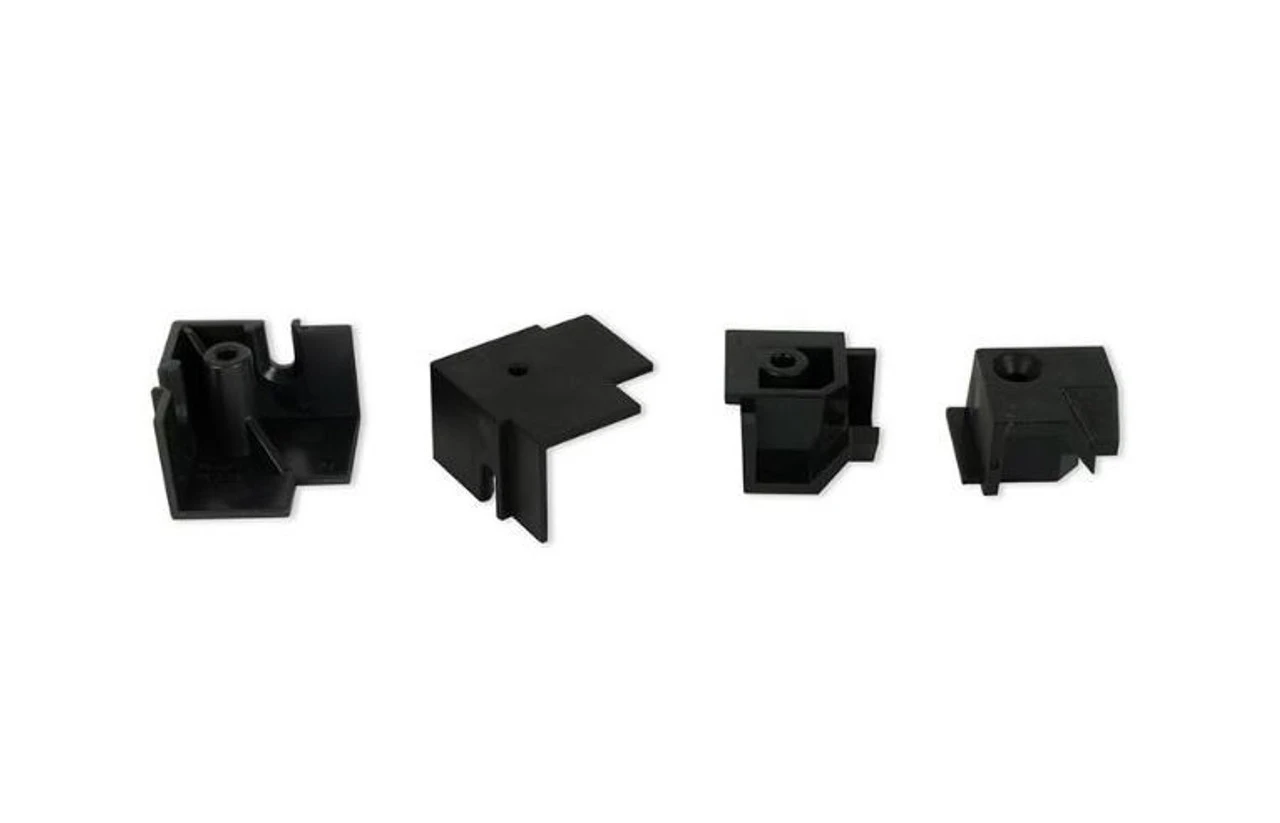 Plinth Mounting System for SCREENEZE - Complete Set of 4 Corners & 4 Screws