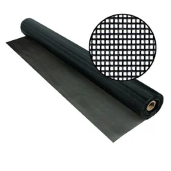 36 Inch x 100 Ft Super Screen Roll - Standard Mesh 17x14 for Windows, Doors & Patios