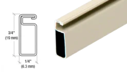 1/4 X 3/4 Screen Frame 6 Ft Box of 10 with Corners & Spline | Premium Window Screen Frame Kit