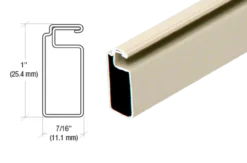 7/16 X 1 In Screen Frame 6 Ft Box Of 10 Plus Corners And Spline | Window Screen Frame Kit