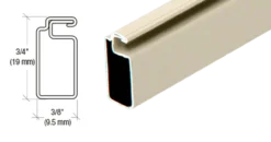 3/8 X 3/4 Screen Frame 6 Ft Box of 10 with Corners and Spline | Durable Window Screen Frame Kit