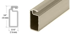 5/16 X 3/4 Screen Frame 6 Ft Box of 10 with Corners and Spline | Durable Window Screen Frame Kit