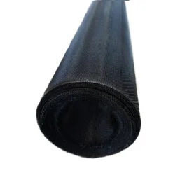 36 Inch x 12 Ft BLACK Stainless Steel Security Screen Roll - 0.23 Diameter