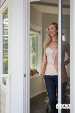 Genius® Milano 100 - Single Retractable Screen Door | Easy Installation & Durable Design
