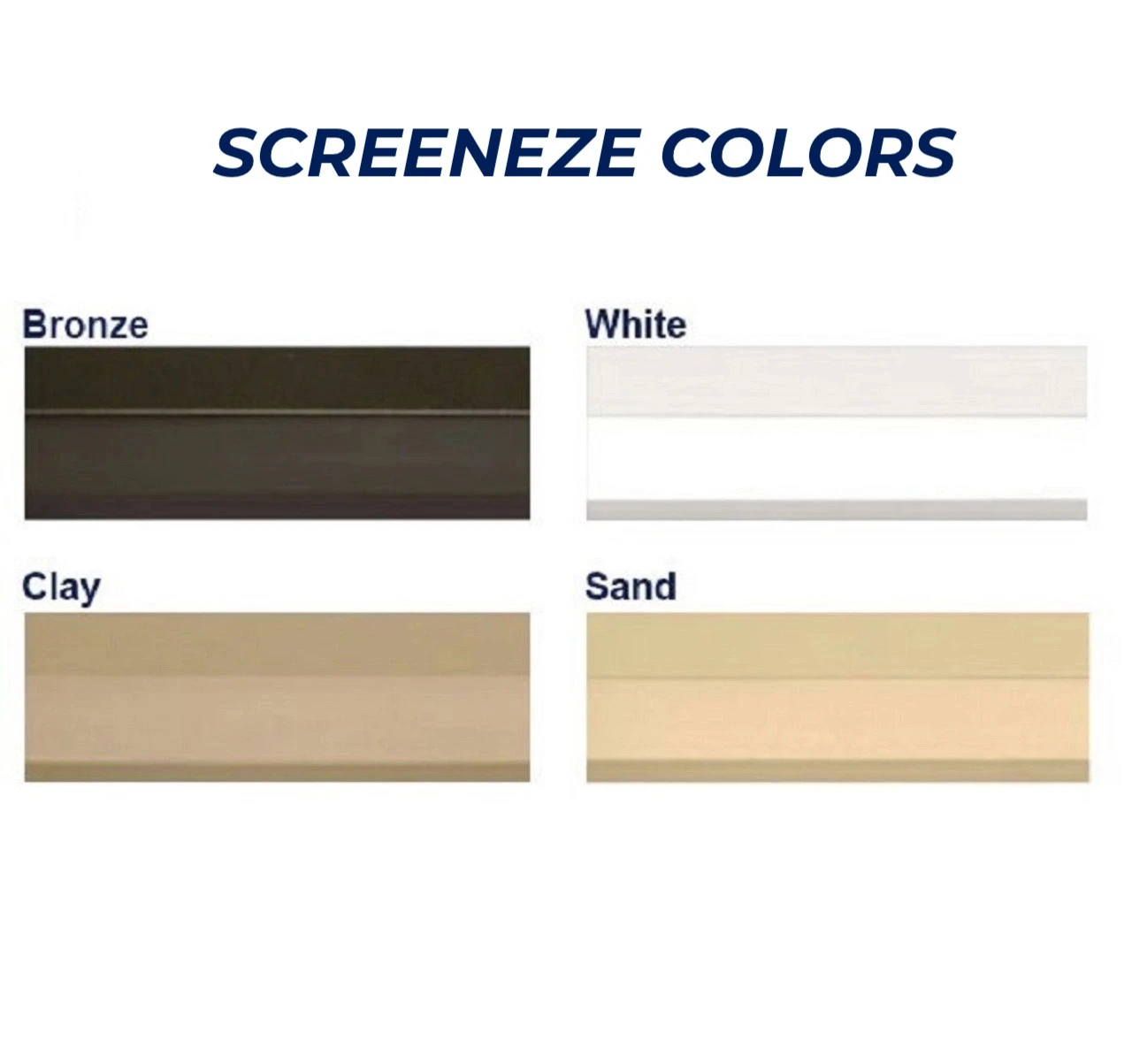 SCREENEZE Bulk - 10 Caps and Base | 144" Porch Screening System | Durable & Easy Installation - Image 2