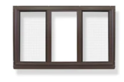 2-Track Double End Slider Storm Windows - Durable & Energy Efficient