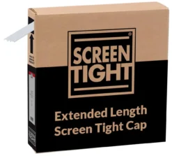 Screen Tight Cap Continuous Roll 1-1/2" X 160' - Durable Porch Screening System