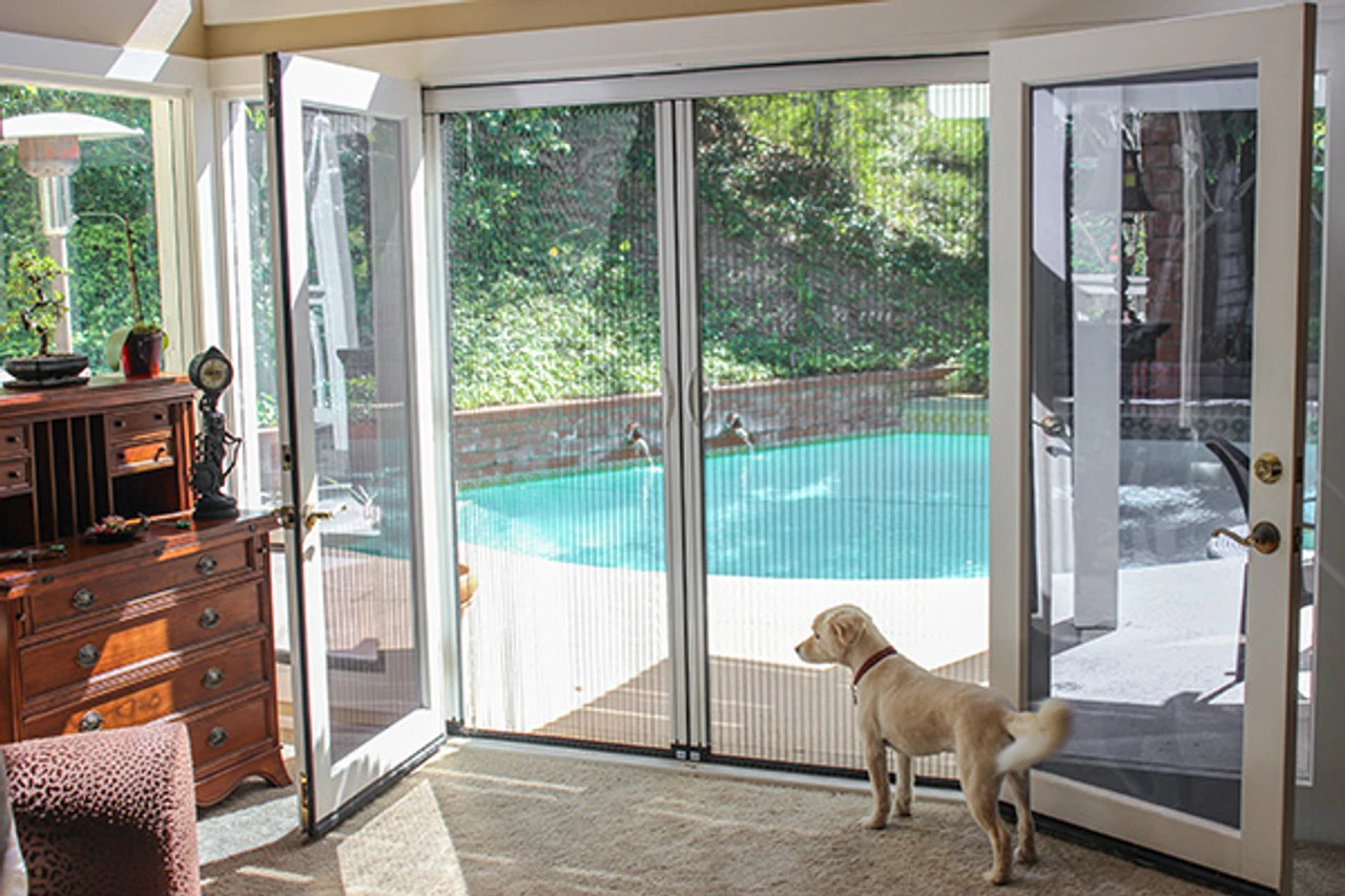 Sheer Classic 2-Panel Retractable Screen for Large Openings | Genius® Retractable Screens - Image 4