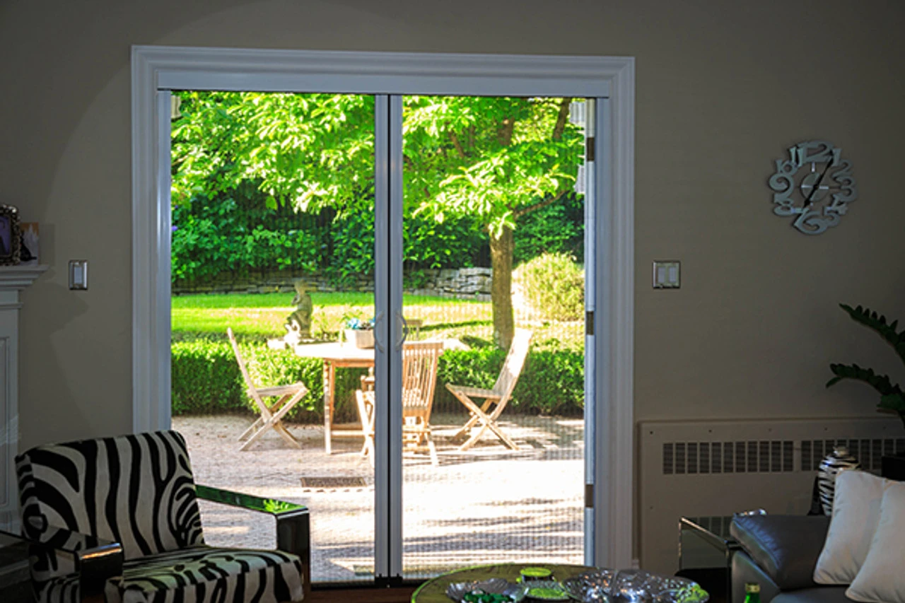 Sheer Classic 2-Panel Retractable Screen for Large Openings | Genius® Retractable Screens - Image 3